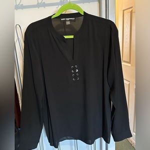 Karl Lagerfeld blouse.